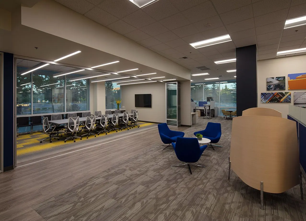 Corporate Interiors, Roseville, CA. Borges Architectural Group | photograph by Ed Asmus
