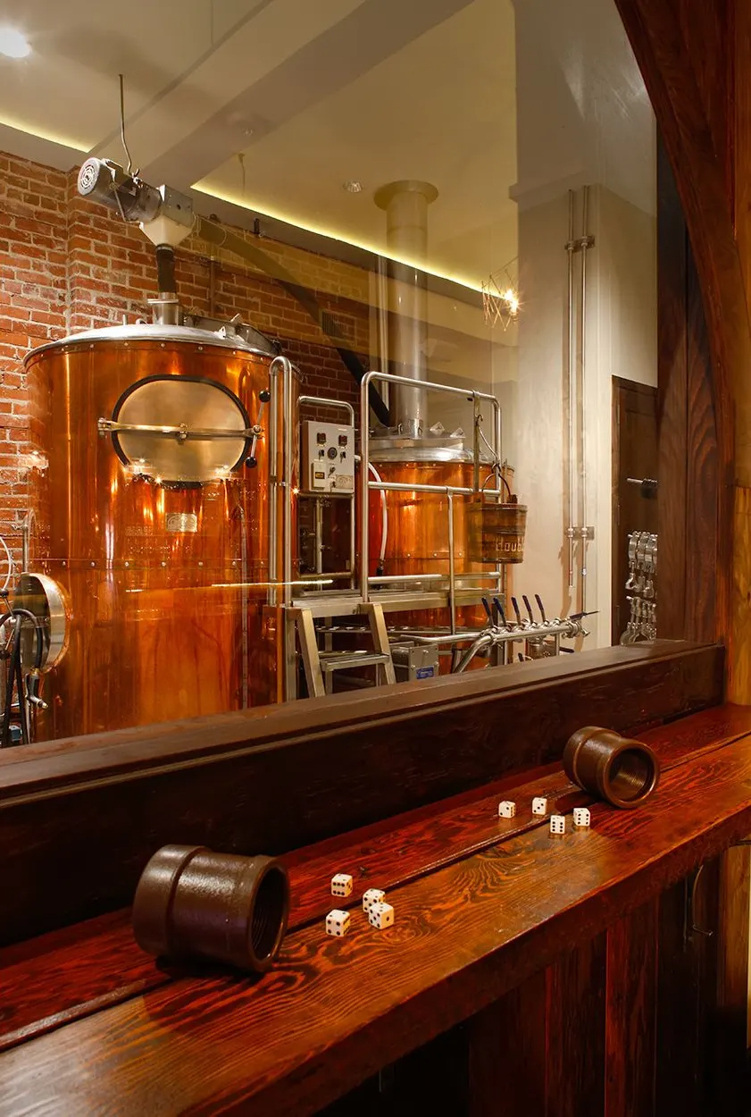 Monks Brewery Roseville, CA. Borges Architectural Group | photograph by Ed Asmus