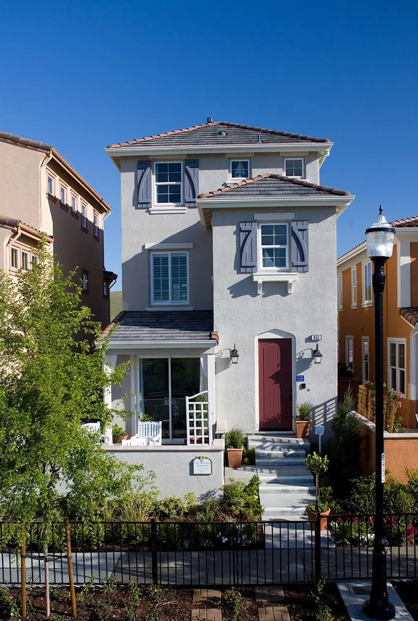 Model Homes, Pleasanton, CA. Dahlin Group, Pleasanton, Ca. AIA Award | photograph by Ed Asmus