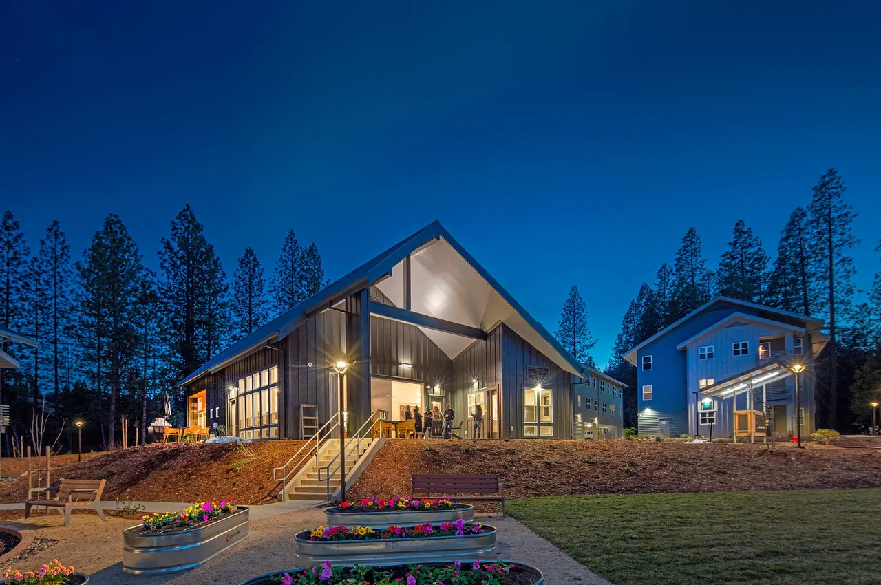 Cashin's Field, Nevada City, CA. Mogavero Architects Gold Nugget Award 2023 | photograph by Ed Asmus