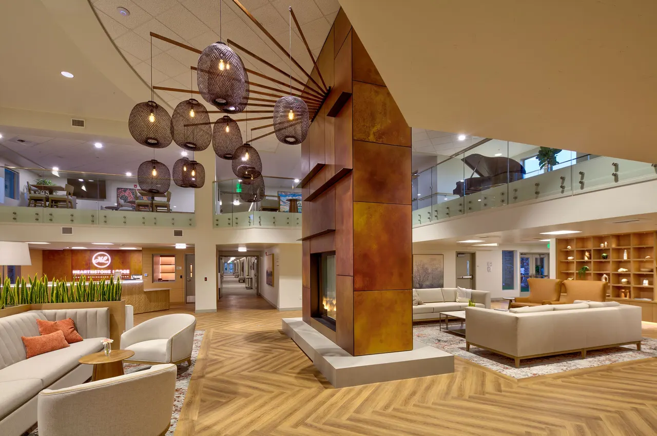HearthStone Lodge, Senior Residence at Auburn, CA. JKAE Architects, Jackson Construction | photograph by Ed Asmus