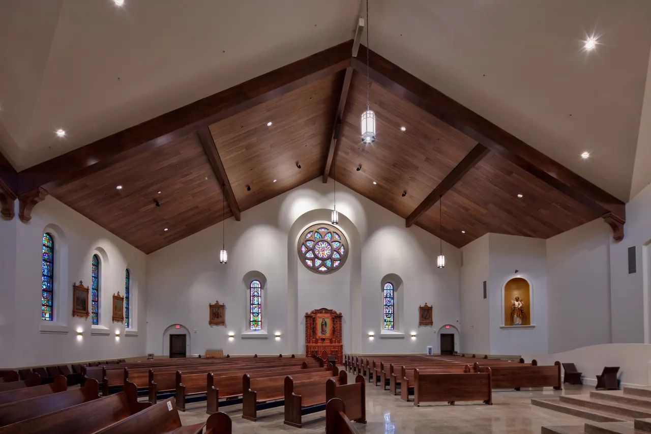 Holy Rosary Church, Woodland, CA | photograph by Ed Asmus