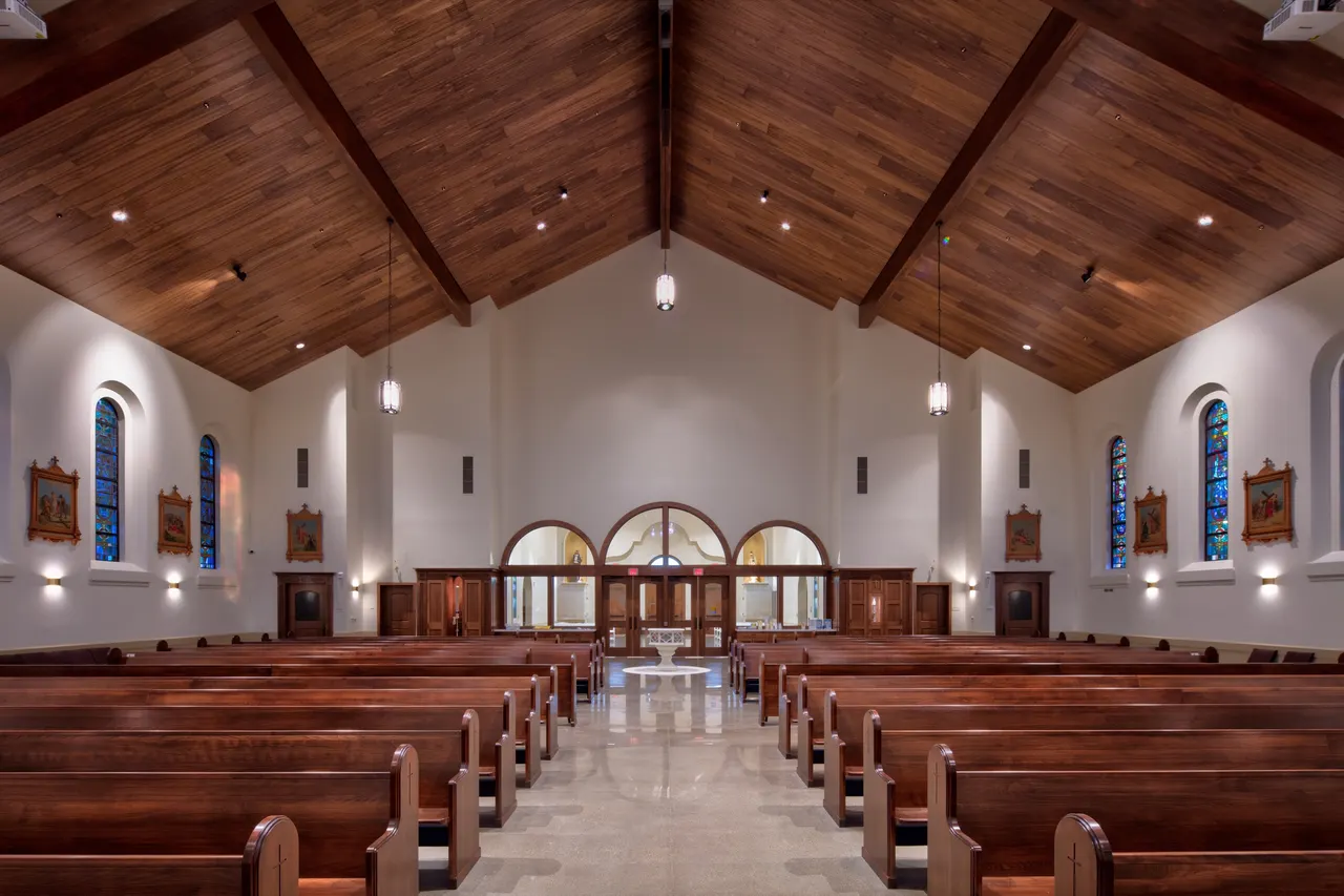 Holy Rosary Church, Woodland, CA | photograph by Ed Asmus