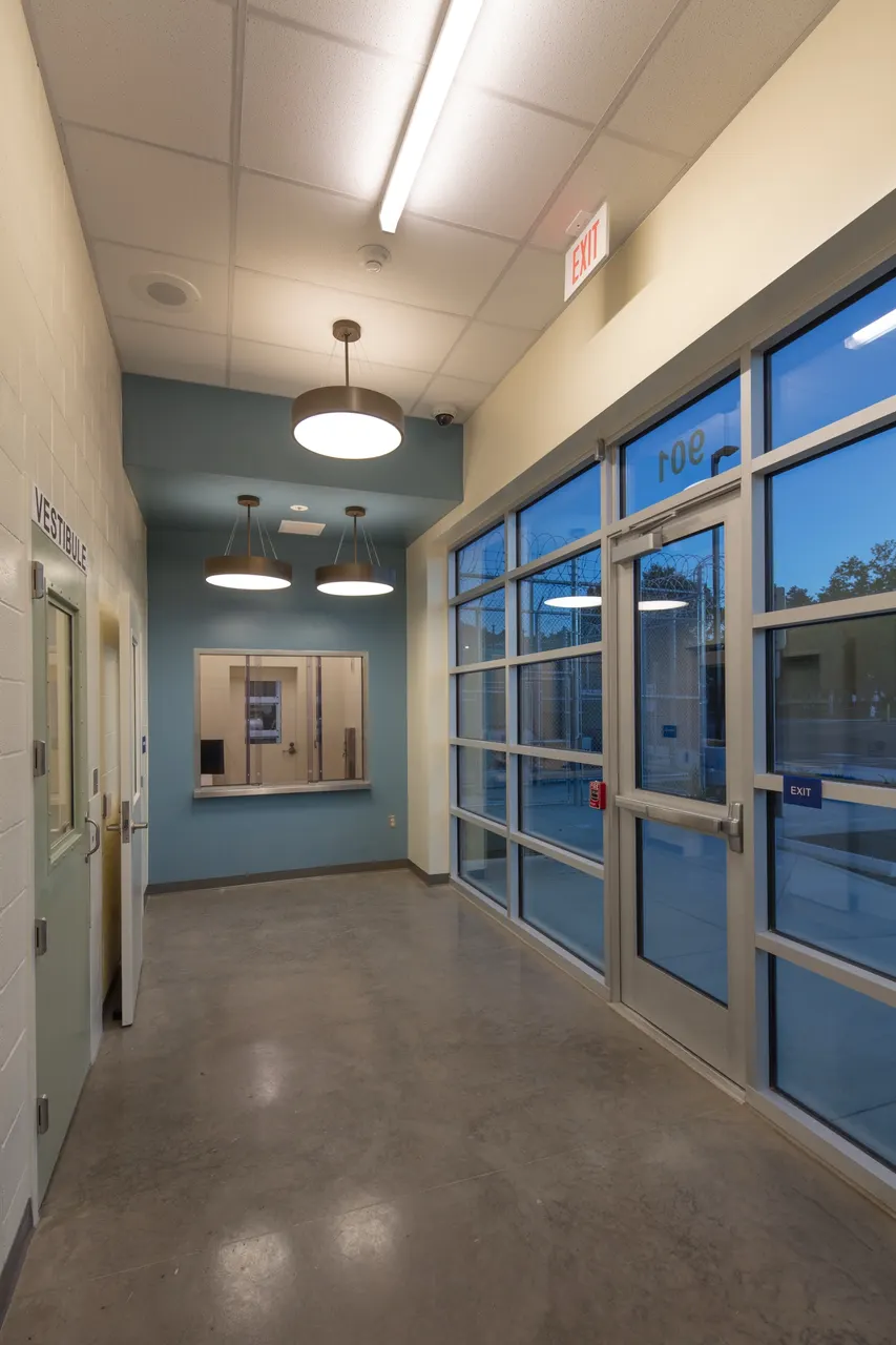 Mendocino County Jail, Ukiah, CA | photograph by Ed Asmus