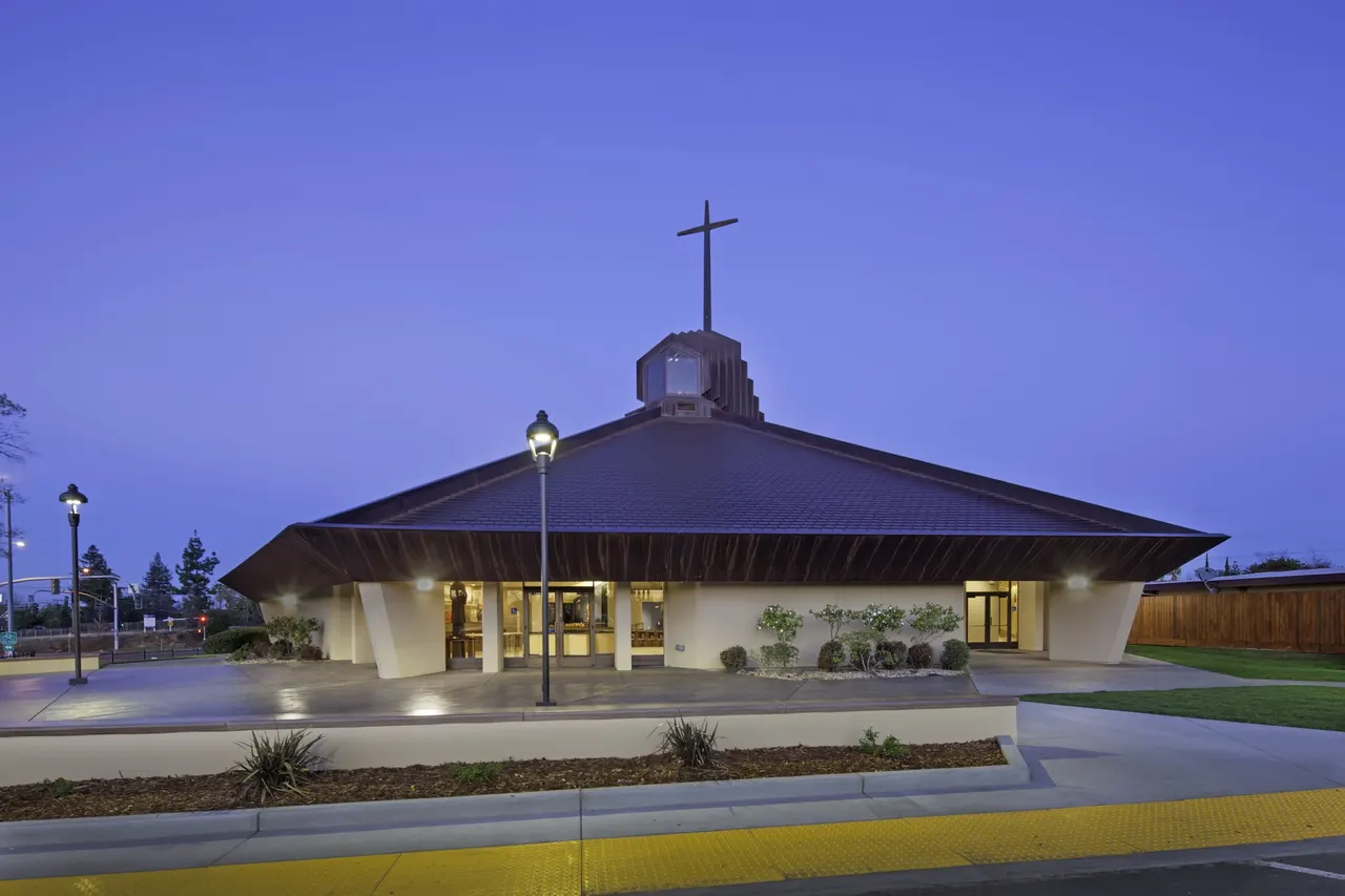 St. Lawrence Church, Sacramento, CA | photograph by Ed Asmus