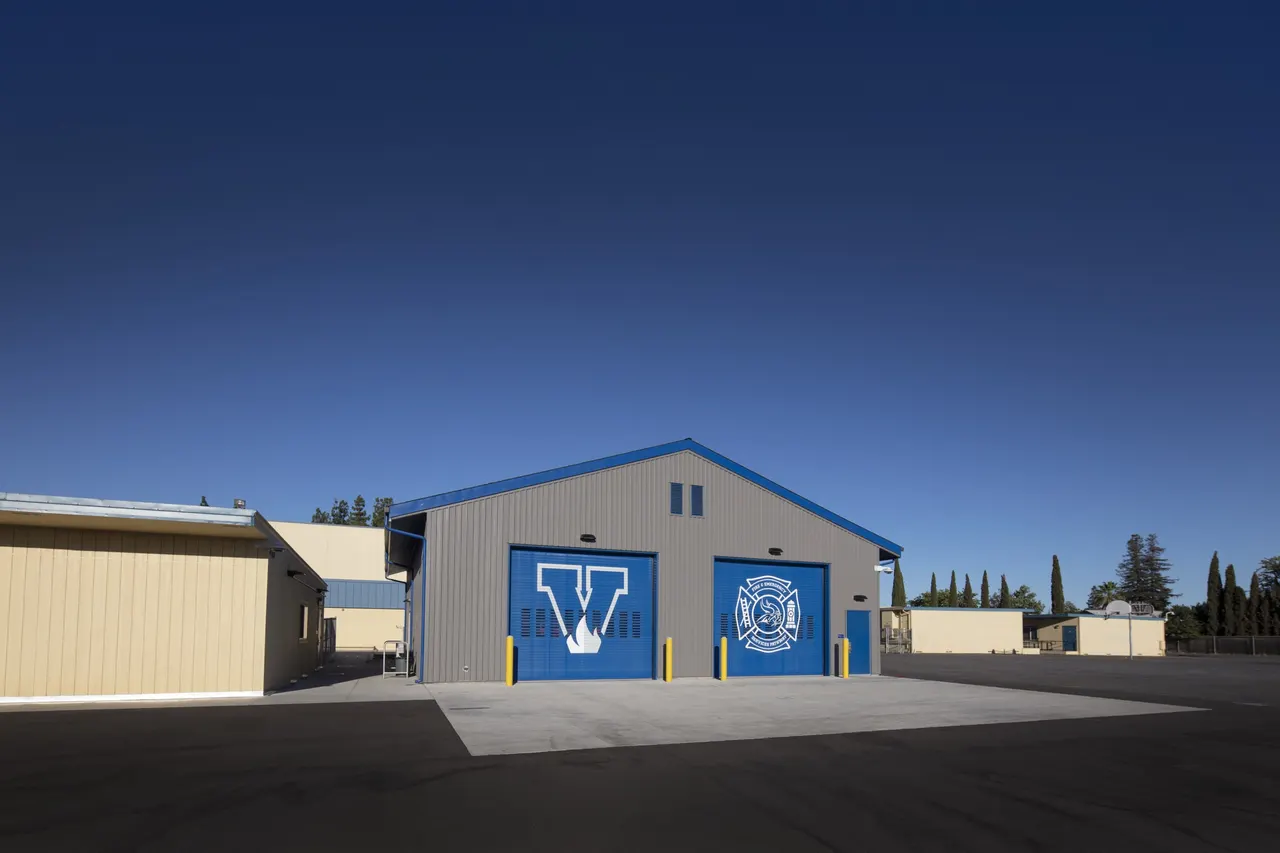 Valley High School Fire Academy, Sacramento, CA | photograph by Ed Asmus